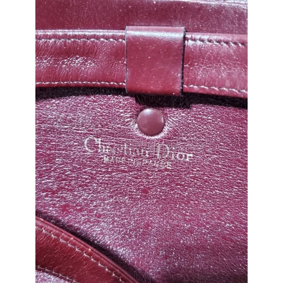 Authentic CHRISTIAN DIOR Vintage Saddle Clutch Shoulder Bag - Picture 3 of 6